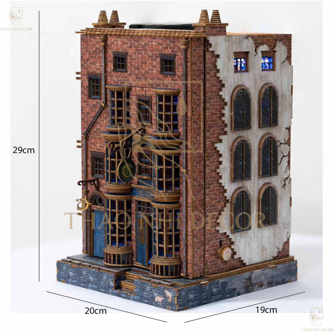 Ollivanders Wand Shop Book Nook - Harry Potter