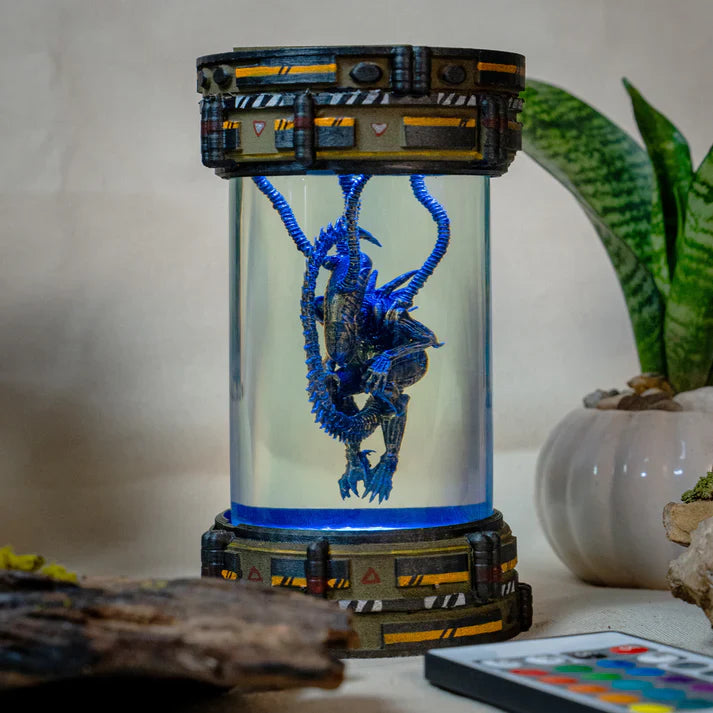 Alien Xenomorph Biolab Resin Lamp