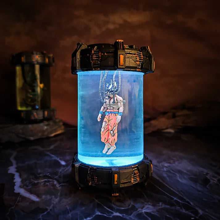 Goku Healing Chamber Lamp, Dragon Ball Z Resin Diorama