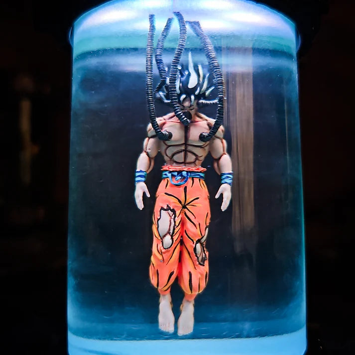 Goku Healing Chamber Lamp, Dragon Ball Z Resin Diorama