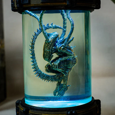Alien Xenomorph Biolab Resin Lamp