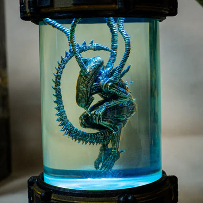 Alien Xenomorph Biolab Resin Lamp