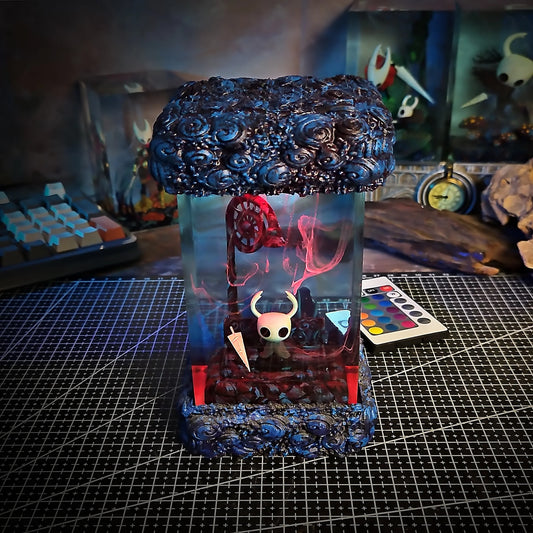 Hollow Knight Inspired Resin Diorama Lamp