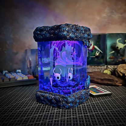 Hollow Knight Inspired Resin Diorama Lamp