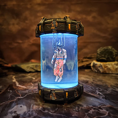 Goku Healing Chamber Lamp, Dragon Ball Z Resin Diorama